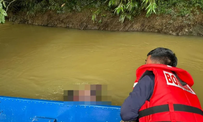 Lelaki jatuh sungai ketika cari durian ditemui lemas
