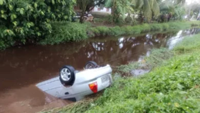 Jasad pemandu ditemui selepas 10 jam 'hilang' dalam parit