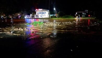 Hujan lebat lebih dua jam, Keningau dilanda banjir