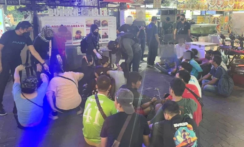 Imigresen tahan 58 warga asing di medan selera persendirian di Puchong