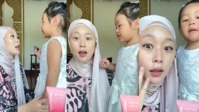 Gelagat Rina Menyakat Sambil Makeupkan Maryam [VIDEO]