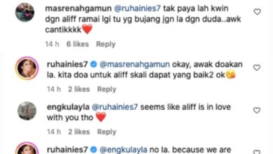 Ruhainies Nafi Bercinta Dengan Aliff Aziz