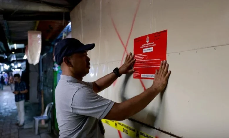 Op Gasak: DBKL sita gerai haram di Bazaria Wangsa Maju, 35 warga asing ditahan