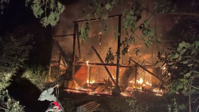 Lelaki rentung gagal selamat diri ketika rumah terbakar