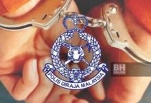 Suri rumah simbah anak dengan air panas ditahan polis