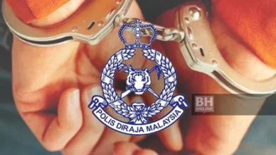 Suri rumah simbah anak dengan air panas ditahan polis