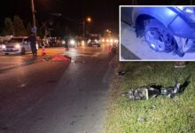 Remaja maut motosikal ditunggang dirempuh pikap