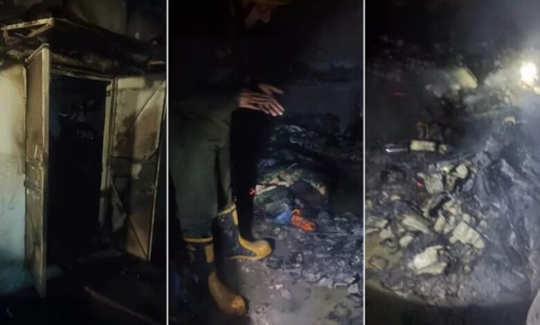 Timbunan wang hangus ditemukan dalam rumah hakim