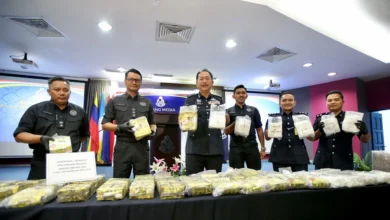 Polis Sabah rampas dadah RM3.2 juta, tahan dua 'transporter' di Penampang