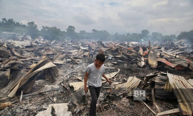 Kebakaran di Likas: Penduduk reda ujian menjelang Ramadan