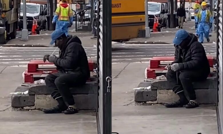 Lelaki ratah tikus di New York