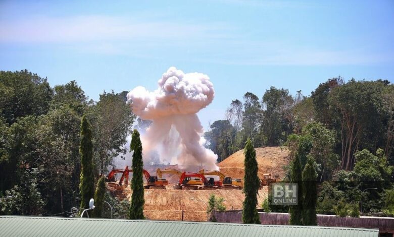 Satu lagi bom tinggalan Perang Dunia Kedua di Sabah dimusnahkan