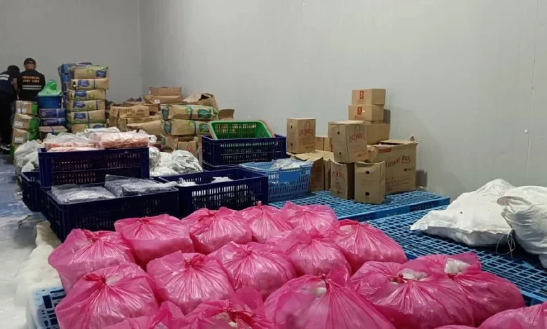 Op Taring Chiller: PGA rampas produk sejuk beku RM4.5 juta, tahan 16 individu di Sabah