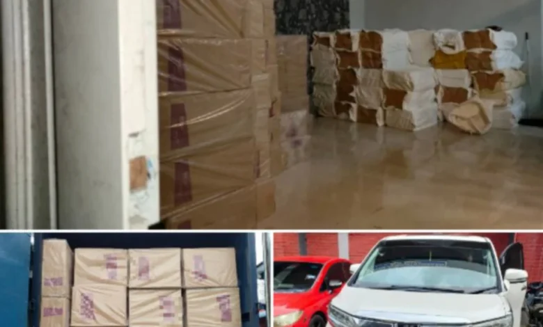 Kastam Kelantan rampas rokok seludup RM2.9 juta, sita Toyota Vellfire