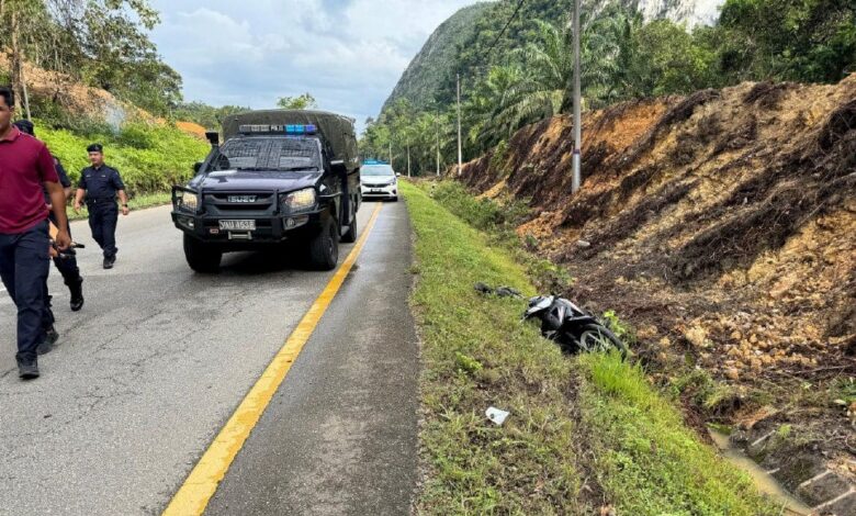 Lelaki maut, motosikal ditunggang bertembung lori