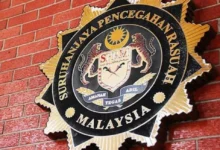 Lima ditahan disyaki terima suapan di Sandakan