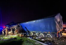 1 maut, 4 cedera kemalangan beberapa kenderaan antara Sungkai-Slim River