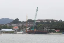 Tongkang alami isu kestabilan berhampiran tapak projek Pulau Silikon, 11 kru selamat