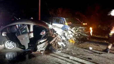 Dua maut, 5 lagi cedera Proton Saga bertembung 4 pacuan roda di Slim River