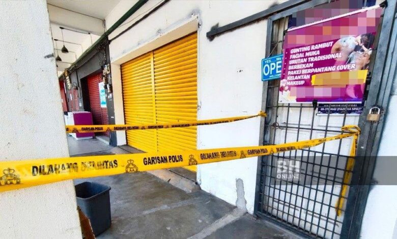 Suspek wanita simbah asid pengusaha spa ditahan