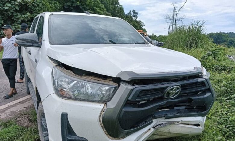 Pemuda maut motosikal bertembung pacuan empat roda di Jalan KB-KT