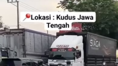 SUV lawan arus nyaris langgar lori