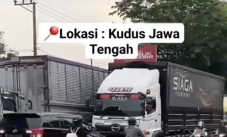 SUV lawan arus nyaris langgar lori