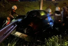 Dua maut, termasuk penunggang basikal nahas babitkan 3 kenderaan