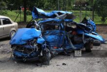 Gagal memotong di garisan berkembar punca Myvi bertembung bas ekspres - Polis