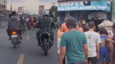 Mat rempit buat kecoh, bertempiaran lari dikejar askar
