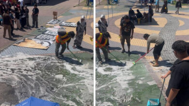 Student activists say two arrested under Sedition Act after Anwar caricature burned at Sabah rally