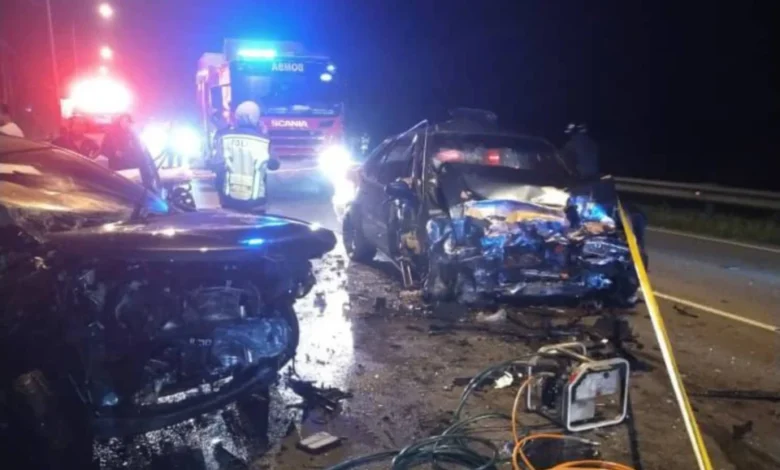 Pemandu kereta maut tersepit