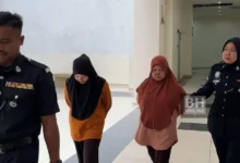 2 beranak mengaku curi barang pasar raya didenda RM2,000 seorang