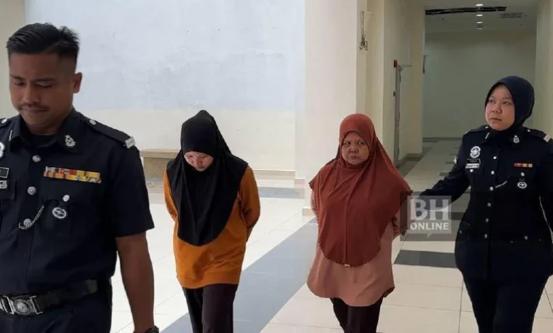 2 beranak mengaku curi barang pasar raya didenda RM2,000 seorang