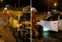 Nahas 3 kenderaan, 1 maut