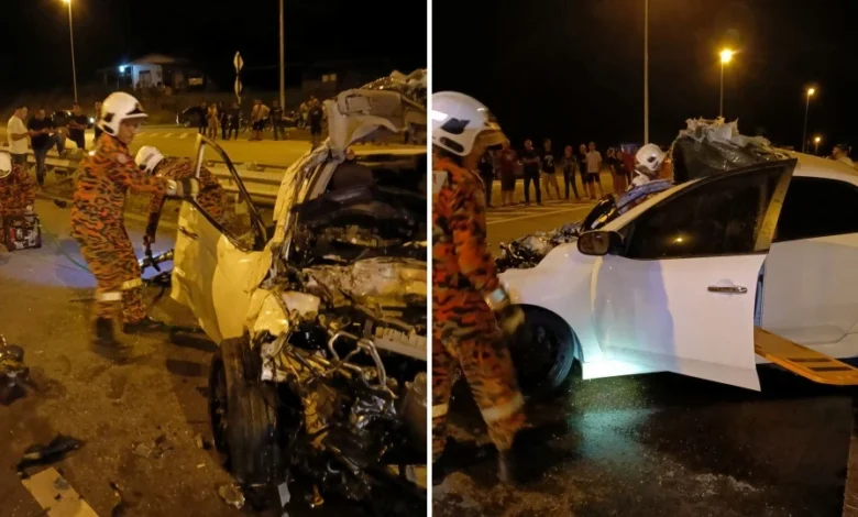 Nahas 3 kenderaan, 1 maut