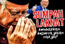 Kecamukan Politik Malaysia Akibat Sumpah Laknat Najib