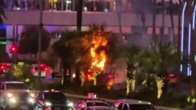 Letupan kuat di Las Vegas