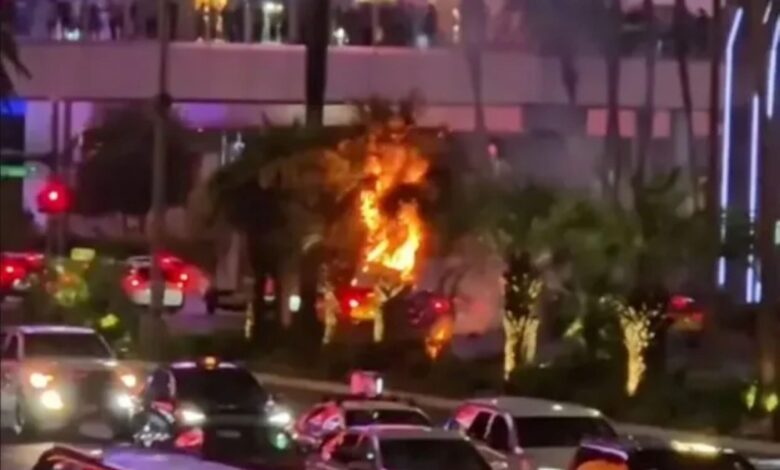 Letupan kuat di Las Vegas