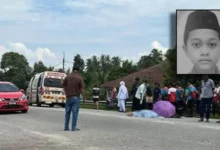 Pelajar Tingkatan 5 maut langgar lori