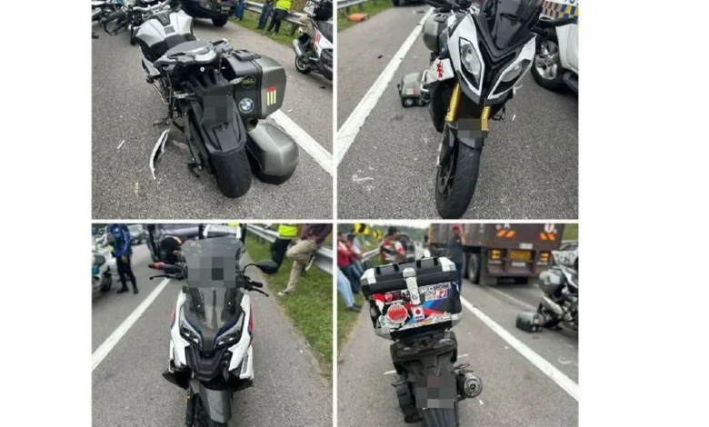 Penunggang motosikal berkuasa tinggi maut digilis treler