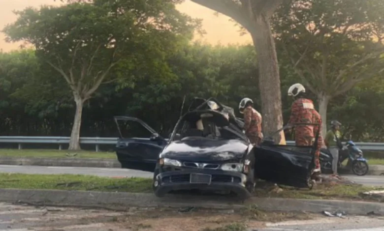 Wira rempuh pokok di Klebang, dua lelaki maut
