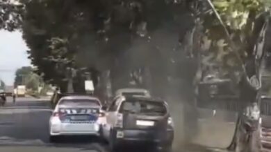 Bekas askar langgar kereta bawa ketua polis