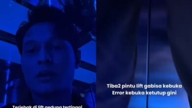 Macam Final Destination, lif tersekat di tingkat 99