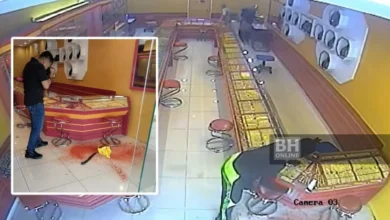 Lelaki ditahan rompak kedai emas 'bersenjatakan' serbuk cili
