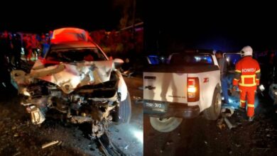 Seorang maut, 13 cedera dalam nahas tiga kenderaan di Machang