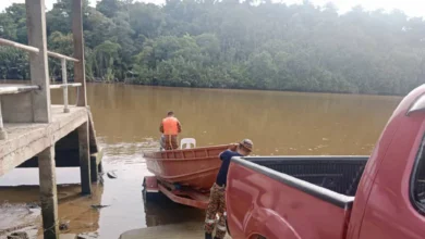 Pemancing disyaki disambar buaya di Limbang