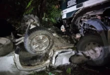 Tiga maut kemalangan ngeri di Lahad Datu