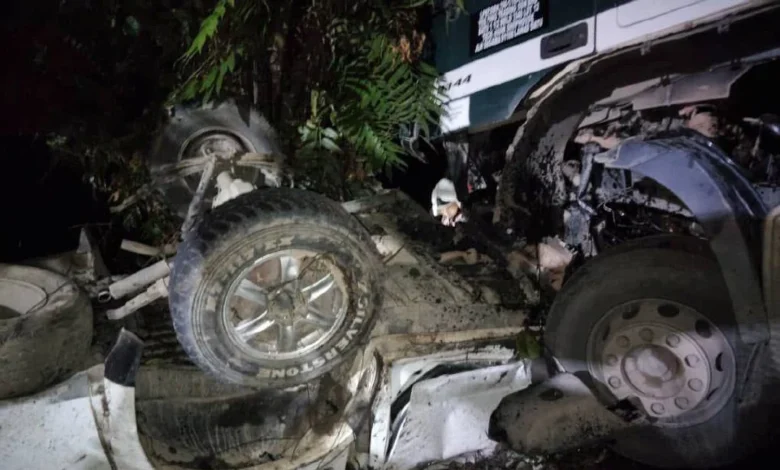 Tiga maut kemalangan ngeri di Lahad Datu