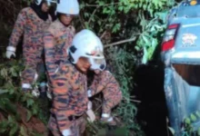 Warga emas maut dihempap kenderaan terbalik